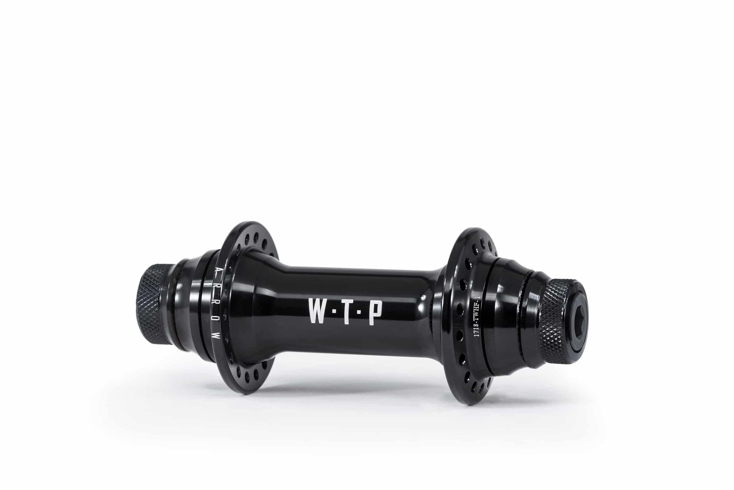 WTP ARROW FRONT HUB BLACK 1 WTP ARROW FRONT HUB BLACK