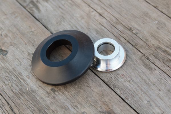 MentalBMX THICK NYLON FRONT HUB GUARD BLACK