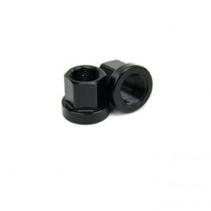 MISSION NUTS 3/8, 7075 ALLOY BLACK