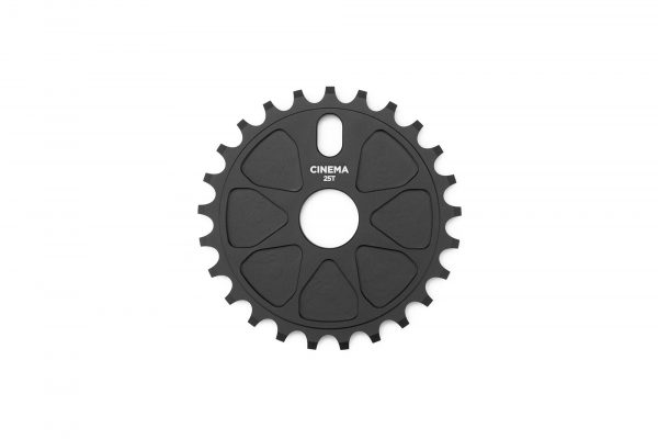 CINEMA ROCK SPROCKET 25T BLACK