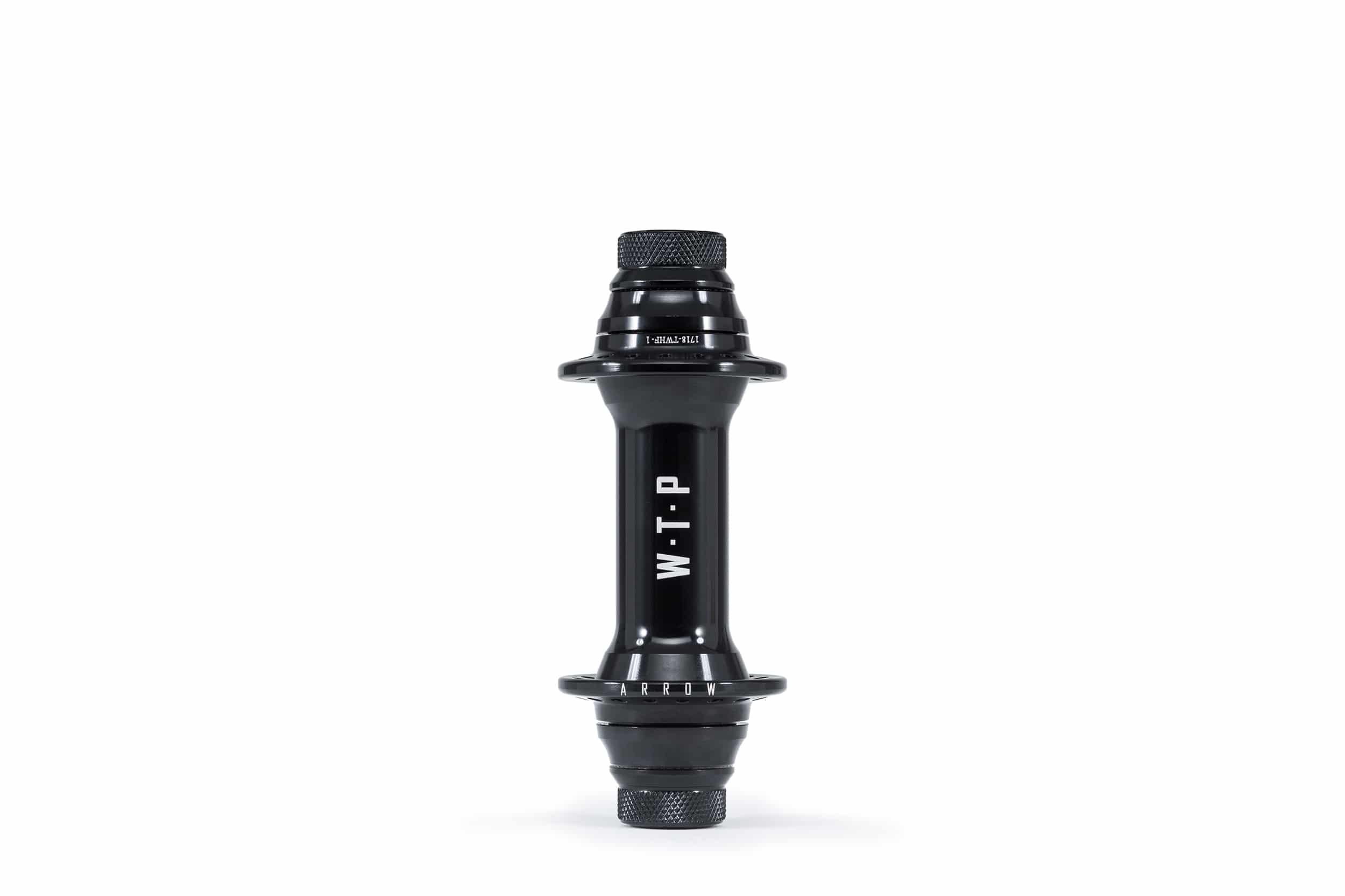 WTP ARROW FRONT HUB BLACK 2 WTP ARROW FRONT HUB BLACK