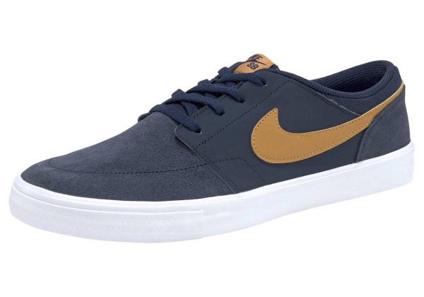 NIKE SB SOLARSOFT PORTMORE II BLUE/SAND