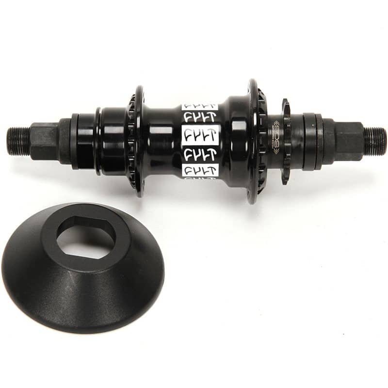 CULT CREW SDS CASSETTE HUB BLACK W/ NYLON HUBGUARD 3 CULT CREW SDS CASSETTE HUB BLACK W/ NYLON HUBGUARD
