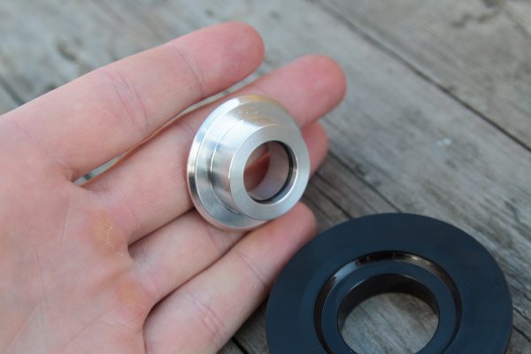 MentalBMX THICK NYLON FRONT HUB GUARD BLACK