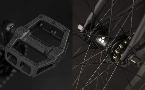 FlyBikes ELECTRON RHD 20.5" FLAT BLACK with Brake