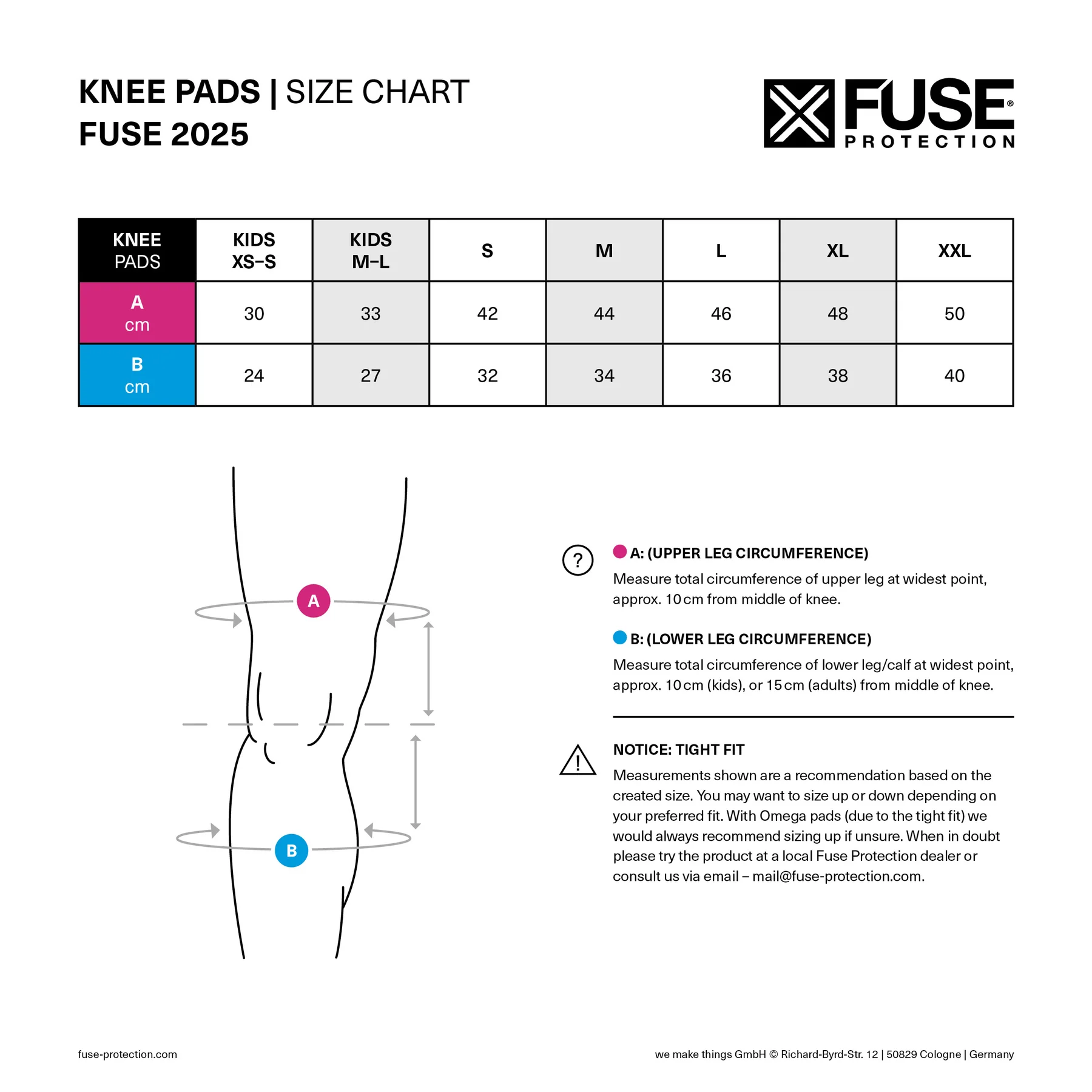 FUSE OMEGA KNEE PROTECTOR