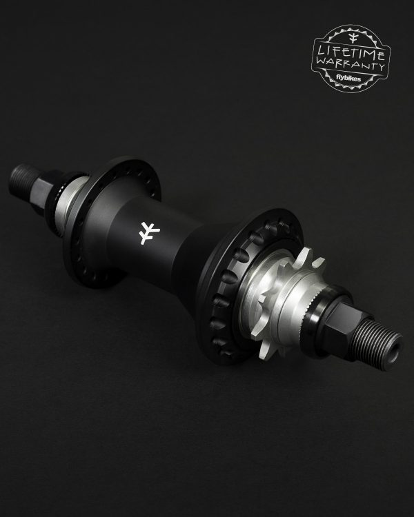 FLYBIKES MAGNETO REAR HUB Male CrMo RHD BLACK