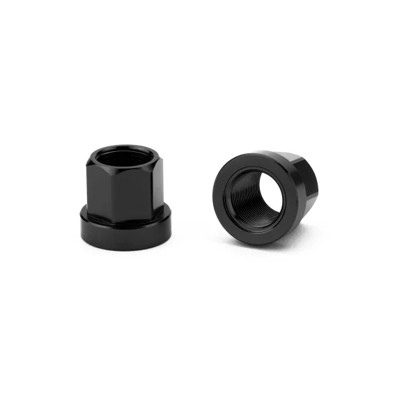 CINEMA AXLE NUTS 14MM BLACK