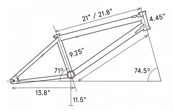 Flybikes AIRE BIKE FLAT GARK GREEN