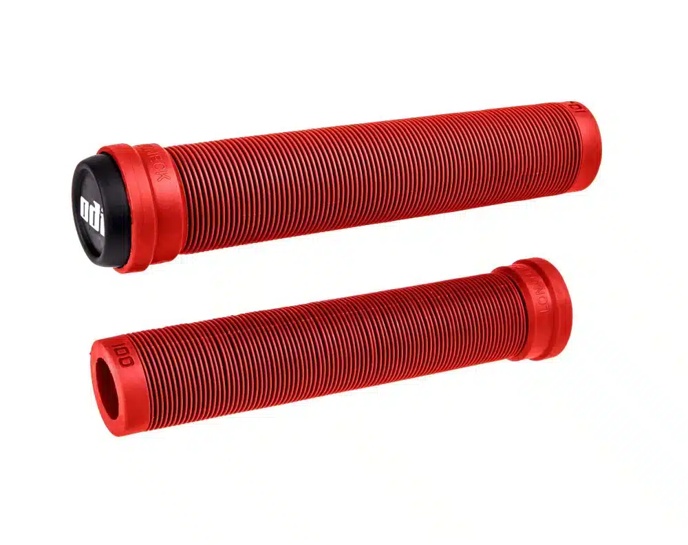ODI SOFT LONGNECK GRIP FLANGELESS 160MM BRIGHT RED 1 ODI SOFT LONGNECK GRIP FLANGELESS 160MM BRIGHT RED