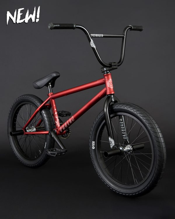 FlyBikes PROTON 21" FLAT Metallic RED w/brakes 2023