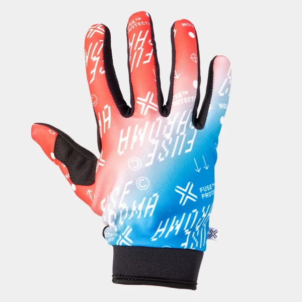 FUSE CHROMA ALIAS Gloves red/blue fade