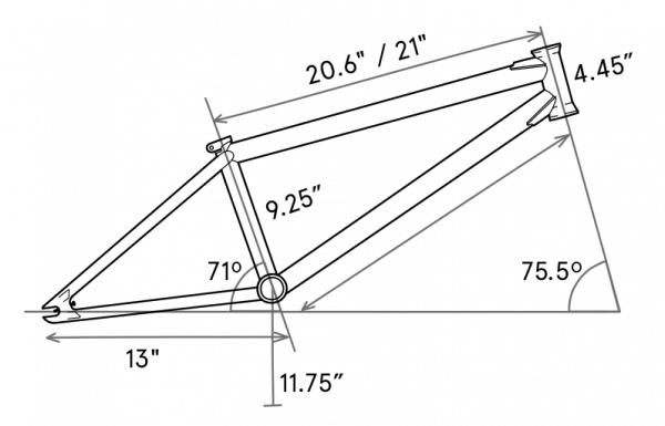 FlyBikes SAVANNA FRAME DARK GOLD