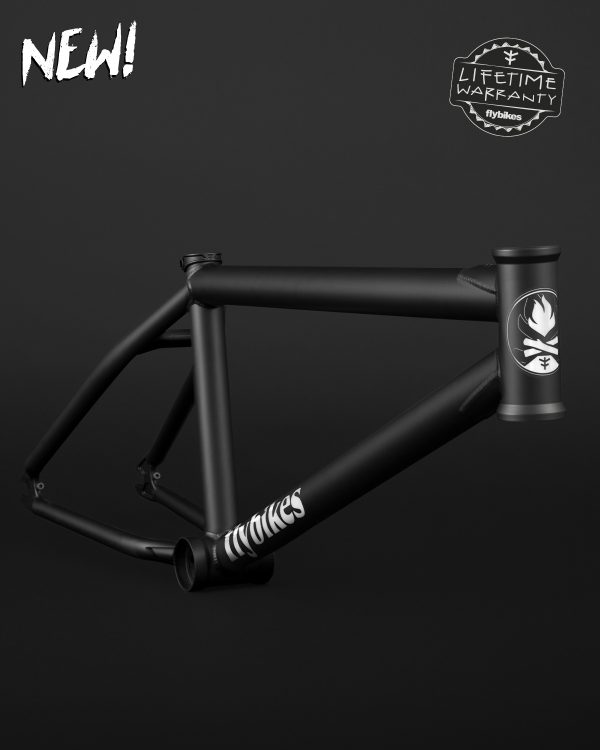 FlyBikes FUEGO FRAME V8 FLAT BLACK