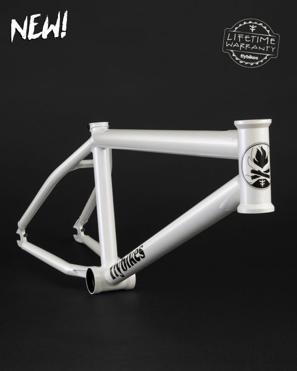 FlyBikes FUEGO FRAME V8 GLOSS METALLIC WHITE