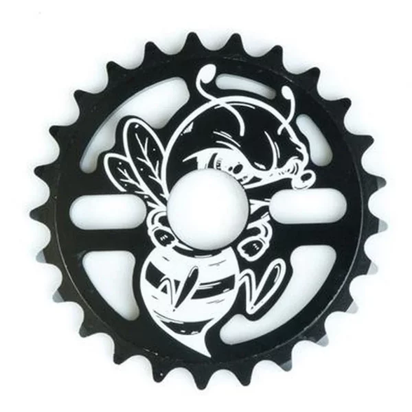 TotalBMX KILLABEE SPROCKET BLACK/WHITE
