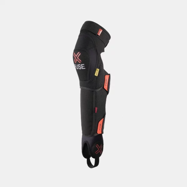 FUSE DELTA 125 KNEE PROTECTORS COMBO black/red