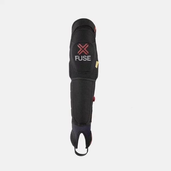 FUSE DELTA 125 KNEE PROTECTORS COMBO black/red