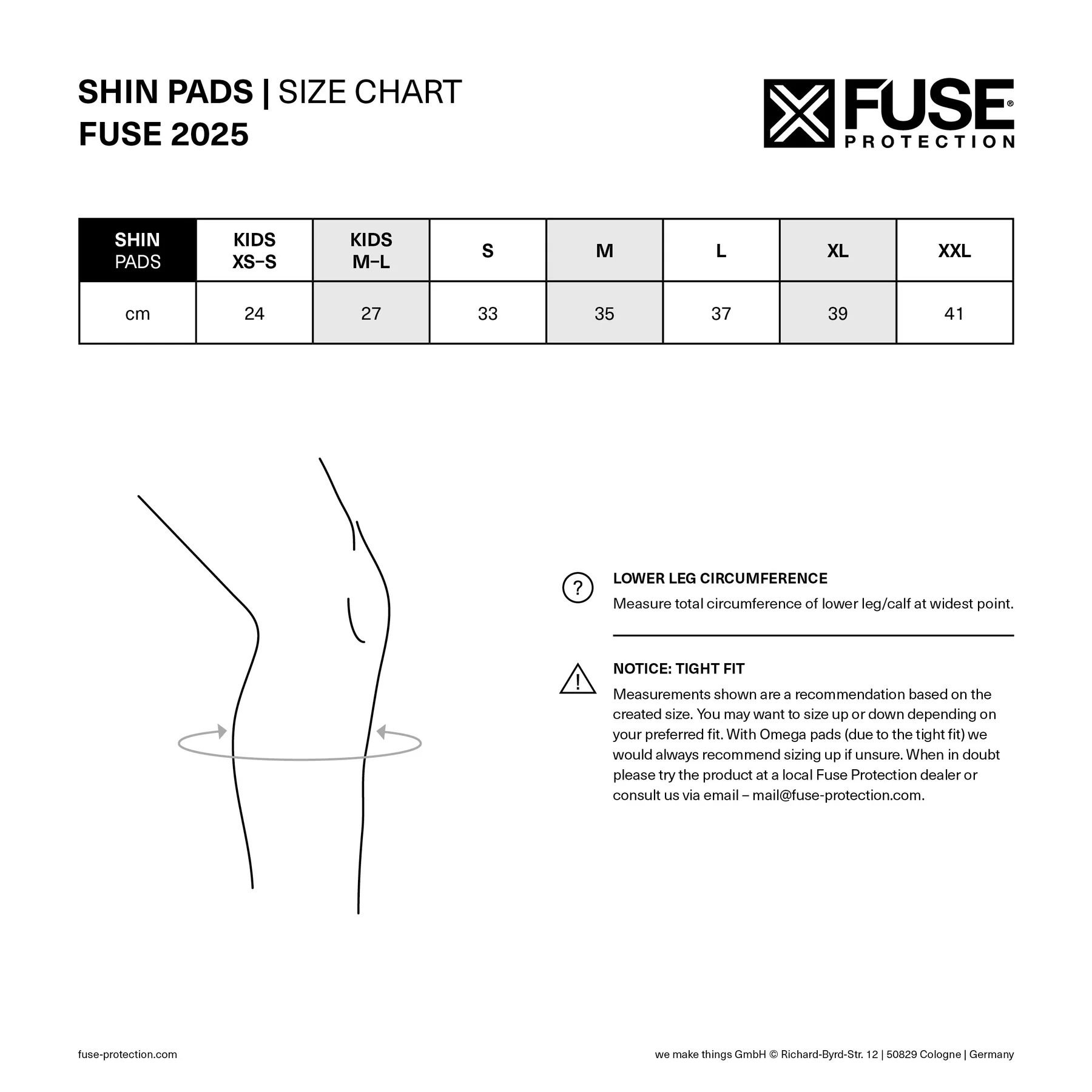 FUSE ALPHA PLUS SHIN PROTECTORS COMBO black/grey