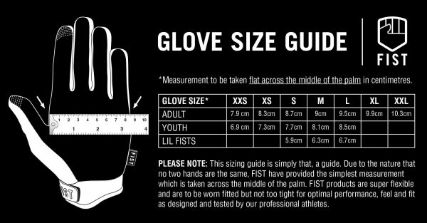 FIST STOCKER RED KIDS GLOVE