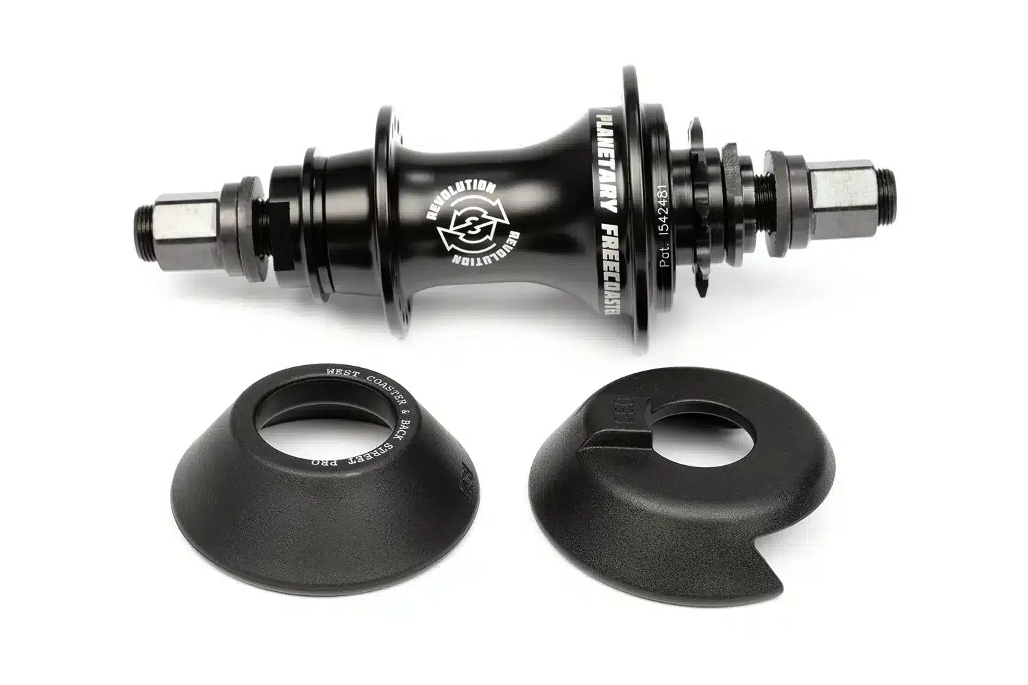 BSD REVOLUTION HUB V1.5 LHD (WITH HUBGUARDS) BLACK 3 BSD REVOLUTION HUB V1.5 LHD (WITH HUBGUARDS) BLACK