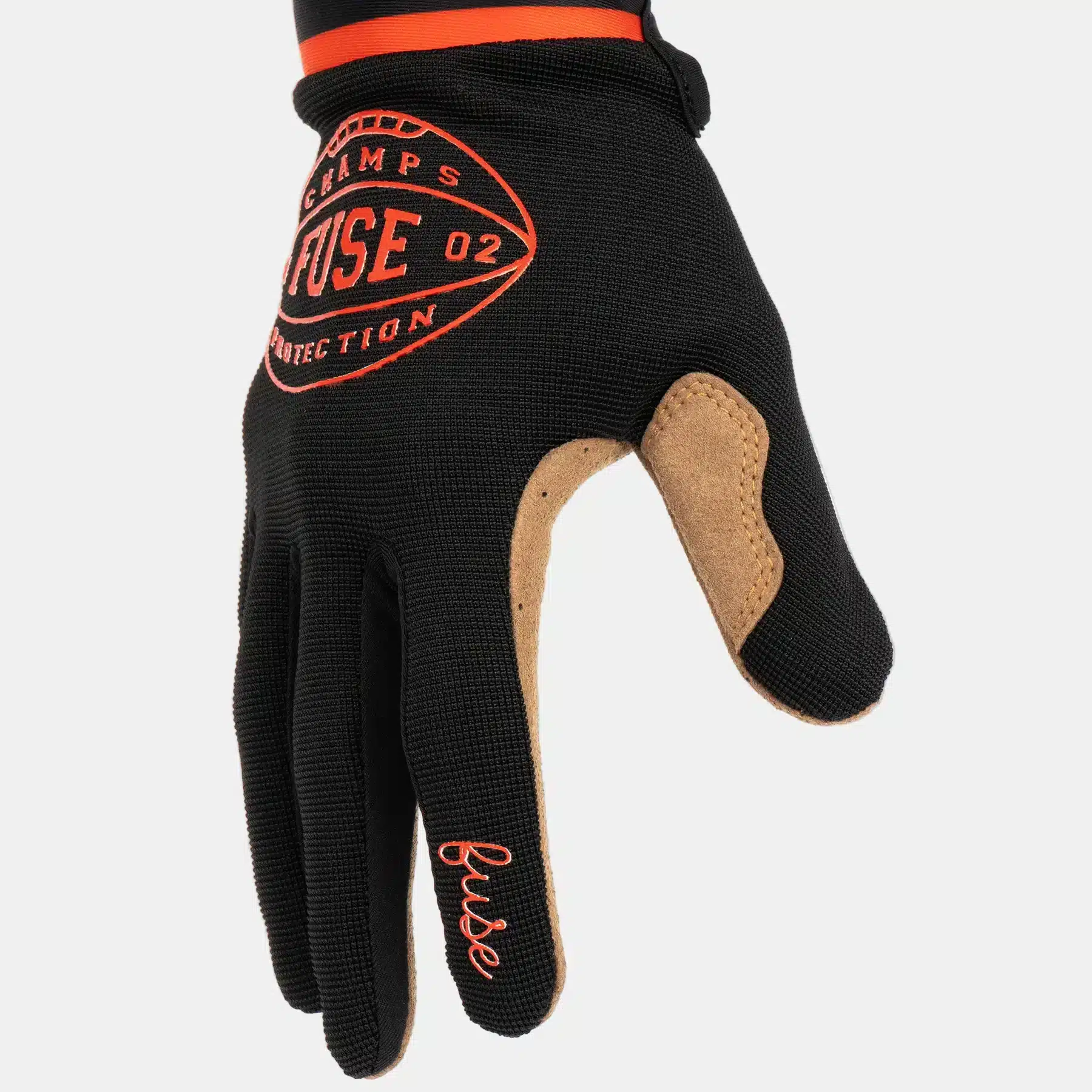 FUSE ALPHA CHAMPS GLOVE black/athletic red 2 FUSE ALPHA CHAMPS GLOVE black/athletic red