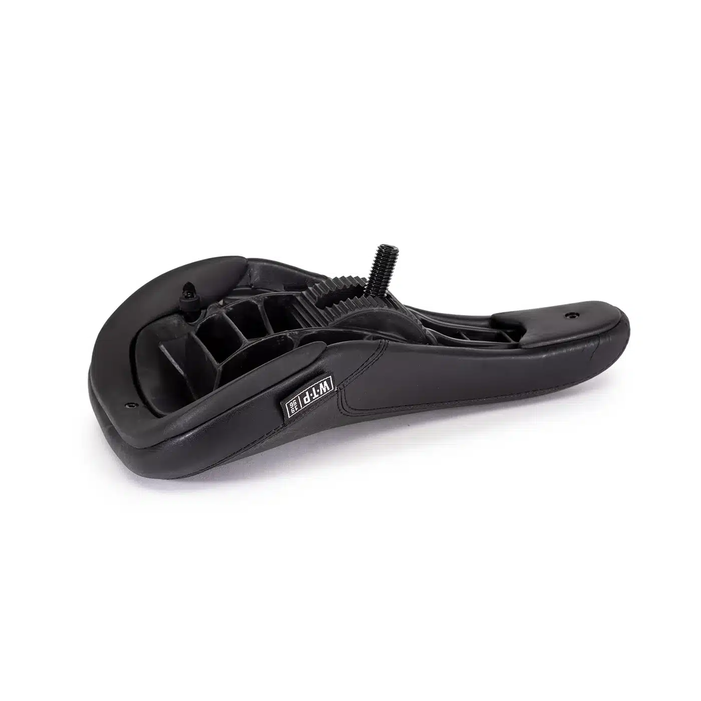 WTP TEAM PIVOTAL SLIM LEATHER SEAT BLACK 2 WTP TEAM PIVOTAL SLIM LEATHER SEAT BLACK